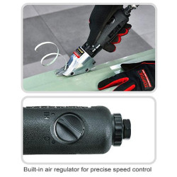 Ножницы пневматические для листового металла 2600об/мин, сталь 1,2мм, алюминий 1,6мм TOPTUL KBHD0126 купить