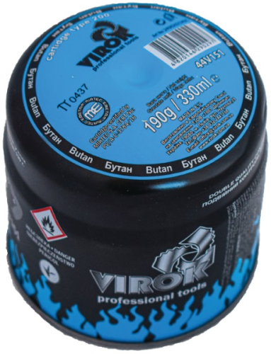 Баллон газовый одноразовый VIROK 190 г