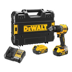 Дрель-шуруповёрт аккумуляторная бесщёточная ударная DeWALT DCD799P2T в интернет-магазине