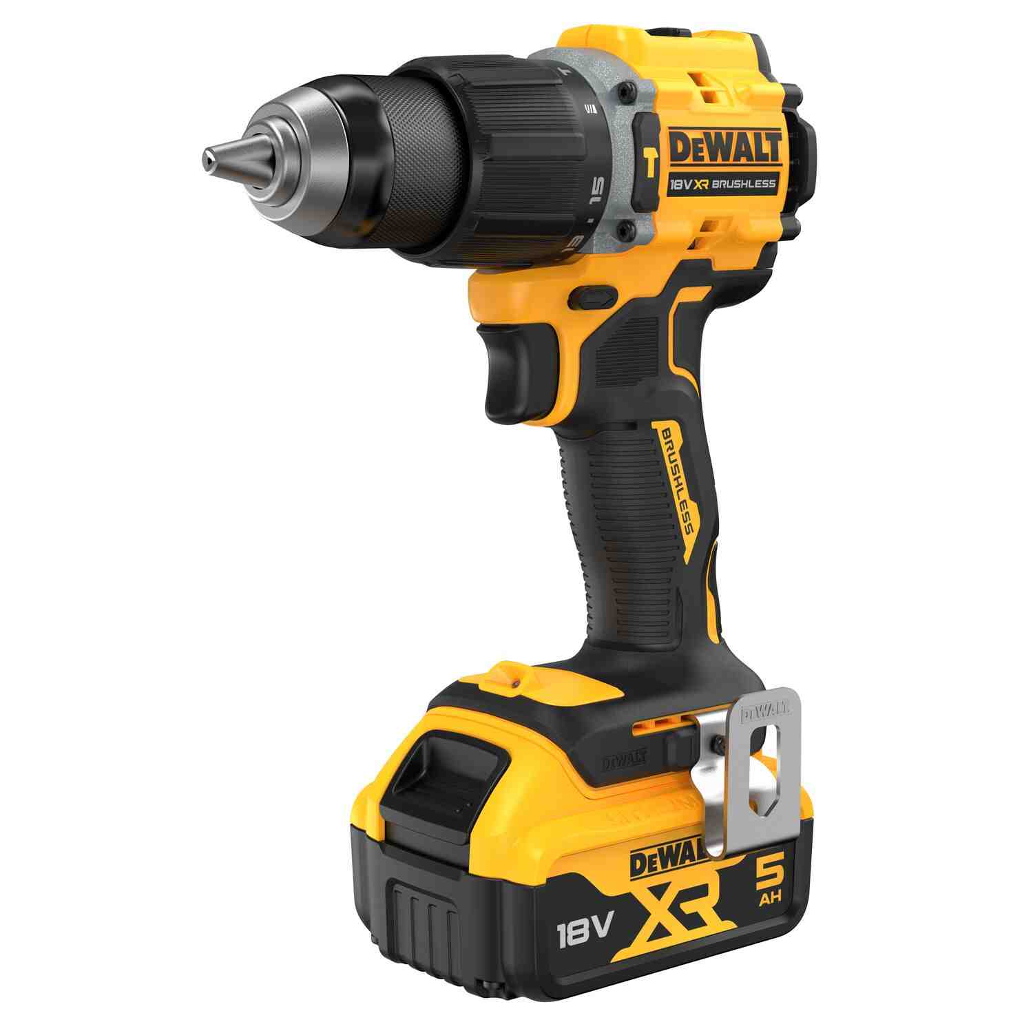 Дрель-шуруповёрт аккумуляторная бесщёточная ударная DeWALT DCD799P2T