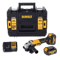 Шлифмашина угловая - болгарка аккумуляторная бесщёточная DeWALT DCG407M2T в интернет-магазине