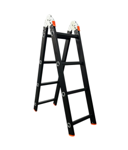 Лестница-трансформер телескопическая GTM KMP404D 4*4 алюминиевая, 4 м в Украине