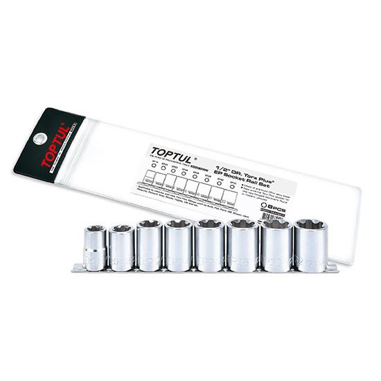 Набор головок Torx Plus EP 1/2" EP18-EP32 8ед. TOPTUL GAAG0810