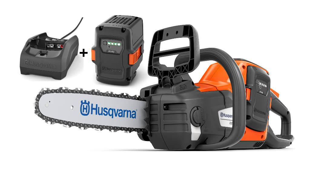Аккумуляторная пила Husqvarna 225i KIT (АКБ+ЗУ) (9705475-06)