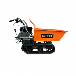 Візок думпер будівельний самохідний GTM D30MA 300 кг на гусеницях (7 к.с.) фото