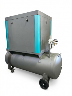 Гвинтовий повітряний компресор 200 л GTM DLG7.5V/inv масляний 380В/інвертор/кожух купити