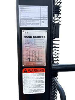 Гидравлический штабелер GTM SYG-1525 1500 кг 2.5 м фото