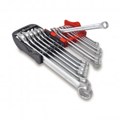Набір ключів комбінованих 7-24 мм 14ед. на холдері (червоний) TOPTUL GSAB1402 купити