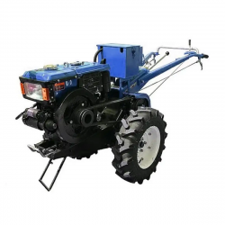 Мотоблок дизельный синий Forte МД-101Е LUX без плуга