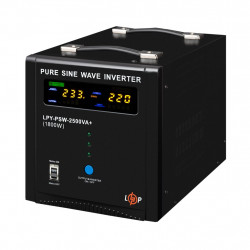 ДБЖ LogicPower LPY-PSW-2500VA+ (1800Вт) 10A/20A з правильною синусоїдою 24V замовити