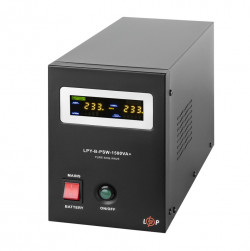 ДБЖ з правильною синусоїдою 24V LPY-B-PSW-1500VA+(1050Вт) 10A/15A купити