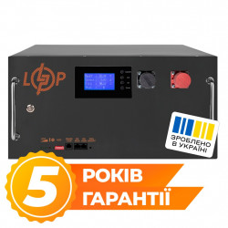 Аккумулятор LP LiFePO4 51,2V - 280 Ah (14336Wh) (BMS SP 200A/100А) RM RS485/CAN LCD BL купить
