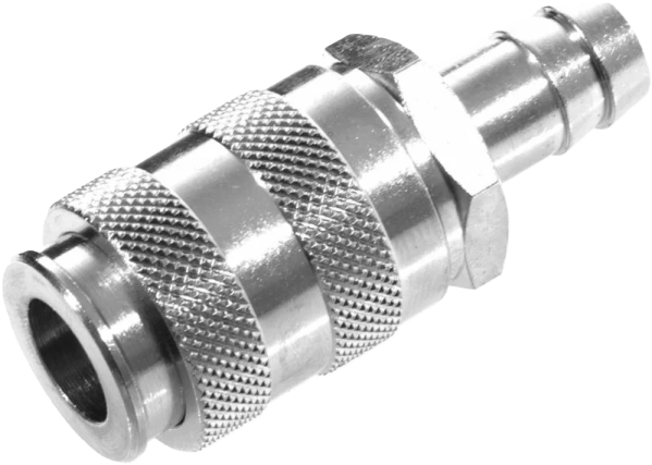 Быстроразъемное соединение с "елочкой" под шланг 12мм Сamozzi