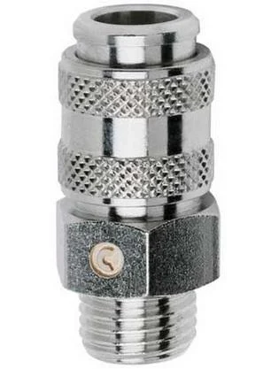 Быстроразъемное соединение с наружной резьбой 3/8 Camozzi