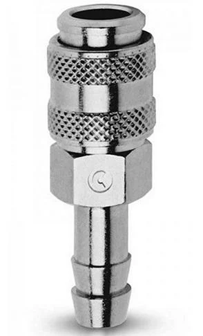 Быстроразъемное соединение с "елочкой" под шланг 9 мм Camozzi