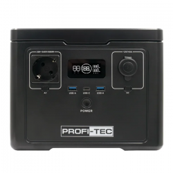 Портативная зарядная станция PROFI-TEC PPS600 LiFePO4 (600 Вт, батарея 512 Вт&middot;ч) 