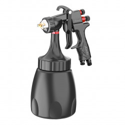 Пистолет окрасочный пневматический LVMP ниж.пласт.бачок 1000мл, форсунка-2,0мм AUARITA LION-D-2.0LM