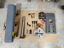 Станок сверлильный GTM ZJY4116 настольный, 230 В, 375 Вт (ZJY4116) купить