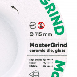 Круг алмазний вiдрiзний 1A1R V 115x1,8/1,5x30x22,23 MasterGRIND в Україні