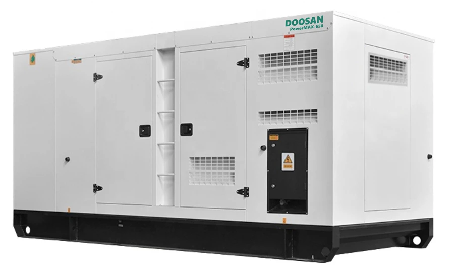 Дизельный генератор 650 кВА (527 кВт) Doosan PowerMAX-650