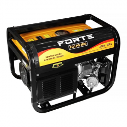 Генератор бензо-газовый Forte FG LPG 3800