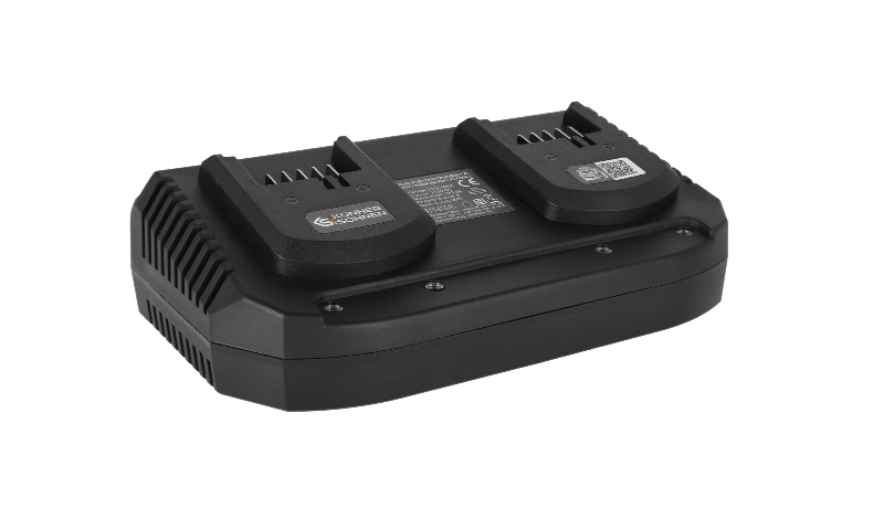 Двойное быстрое зарядное устройство для аккумуляторных батарей 20V KS C35A-2 