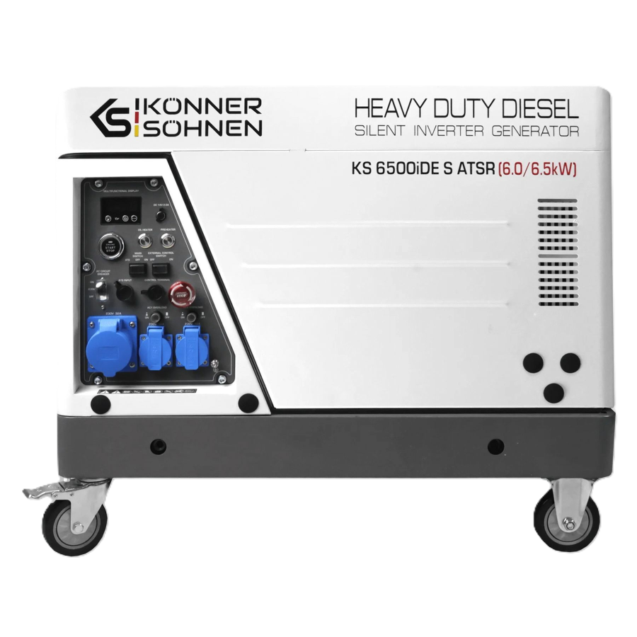 Дизельний інверторний генератор у шумозахисному кожусі  KS 6500iDE S ATSR
