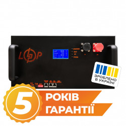 Аккумулятор LP LiFePO4 25,6V - 280 Ah (7168Wh) (BMS 200A/100А) LCD металл Smart RM RS485/CAN в Украине