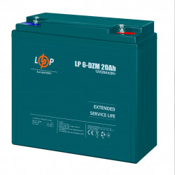 Тяговий свинцево-кислотний AGM акумулятор LP 6-DZM-20 Ah купити