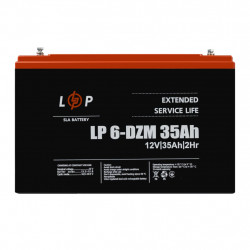 Тяговий свинцево-кислотний AGM акумулятор LP 6-DZM-35 Ah в Україні