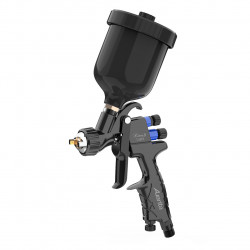 Пістолет фарбувальний пневматичний LVMP верх.пласт.бачок 250мл, форсунка-0,8мм LION-B-LIGHT-0.8LM AUARITA
