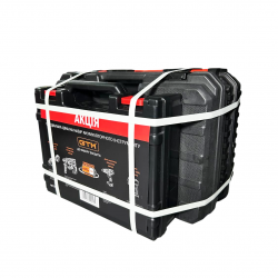 Набор аккумуляторного инструмента GTM 18V УШМ AGC18/125BL, шуруповерт DSI18/60BL, перфоратор RHC18/26BL, фонарь FLС18/1500 (PROMO_5) в Украине