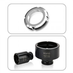 Набор головок для стопорных гаек с внутренними зубьями (KM4-KM12) 9ед. TOPTUL JGAI0902 купить