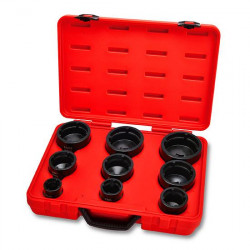 Набор головок для стопорных гаек с внутренними зубьями (KM4-KM12) 9ед. TOPTUL JGAI0902