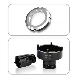 Набір головок для стопорних гайок із зовнішніми зубцями (KM4-KM12) 9од. TOPTUL JGAI0901 купити