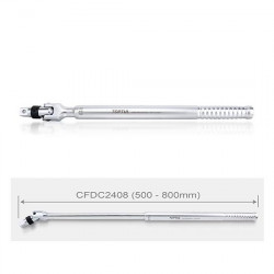 Вороток 3/4" телескопічний 500-800мм із шарніром (з фіксатором) TOPTUL CFDC2408 купити