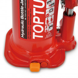 Домкрат гідравлічний пляшковий 2т 168-316 мм TOPTUL JHAB0102 в Україні
