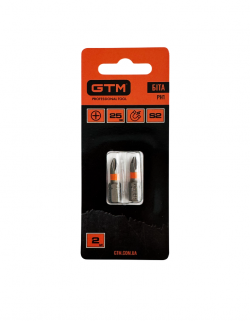 Бита GTM PH1 25 мм 2 шт (SB-H1-25B) купить