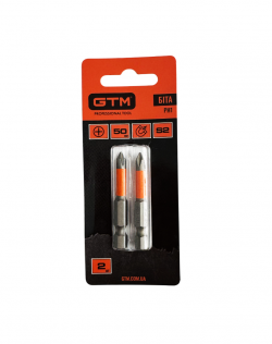 Бита GTM PH1 50 мм 2 шт (SB-H1-50B) купить