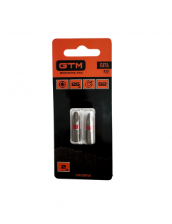 Біта GTM PZ2 25 мм 2 шт (SB-Z2-25B) купити