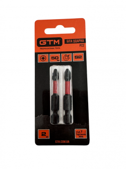 Біта ударна GTM PZ2 50 мм 2 шт (SBI-Z2-50B) купити