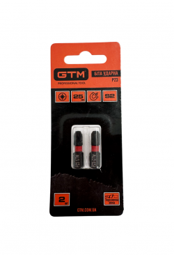 Бита ударная GTM PZ3 25 мм 2 шт (SBI-Z3-25B) купить