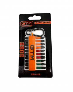Набір ударних біт GTM SBK-10, 10 шт., 50 мм, з карабіном купити