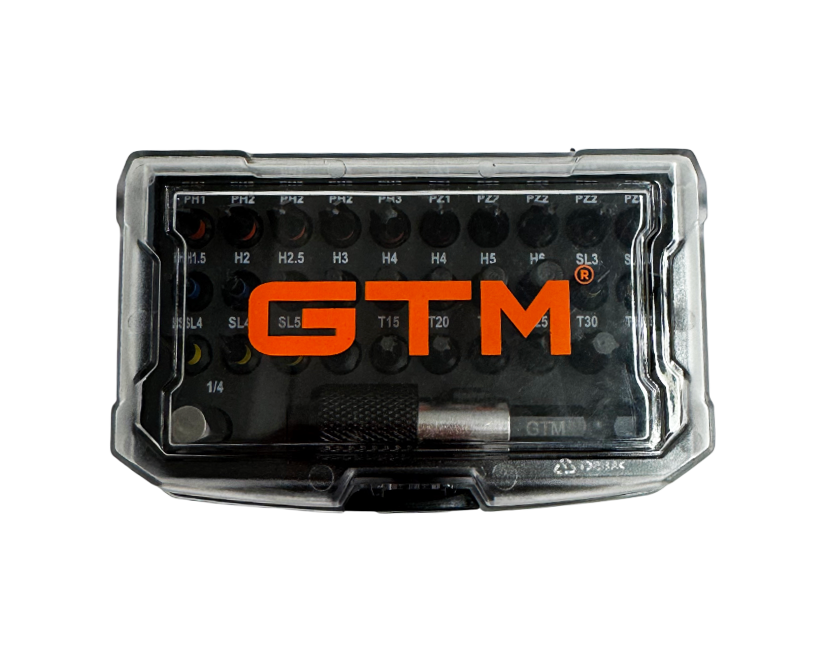 Набор ударных бит GTM SBK-32 32 шт. 25 мм