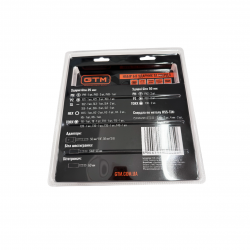 Набір ударних біт та свердл GTM SBK-48, 48 шт., 25-50 мм в Україні