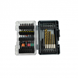 Набір ударних біт та свердл GTM SBK-48, 48 шт., 25-50 мм