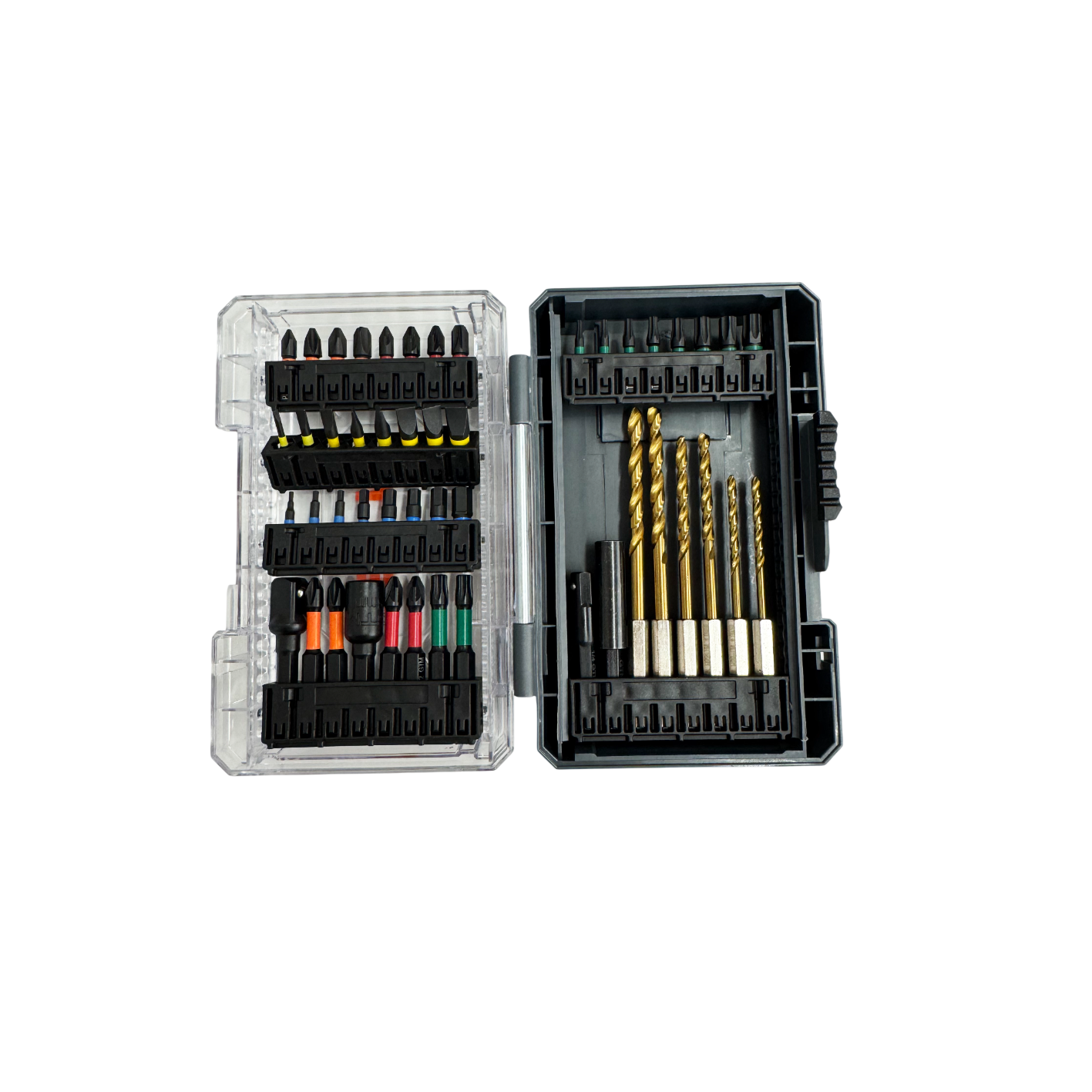 Набір ударних біт та свердл GTM SBK-48, 48 шт., 25-50 мм