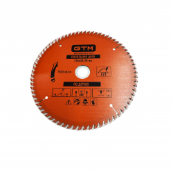Диск пиляльний GTM SBW-21072 210&times;30/20 Z72 по дереву (SBW-21072)