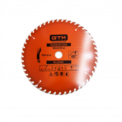 Диск пиляльний GTM SBW-25440 254&times;30/20 Z40 по дереву (SBW-25440)