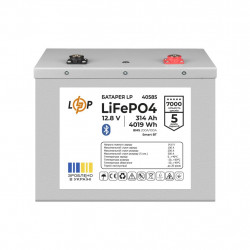 Акумулятор LP LiFePO4 12,8V - 314 Ah (4019Wh) (BMS 200A/100А) Метал Smart BT
